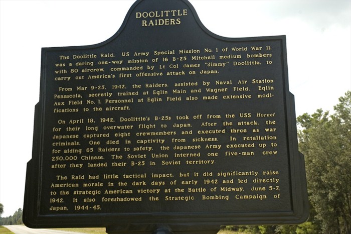 Doolittle Raid Marker